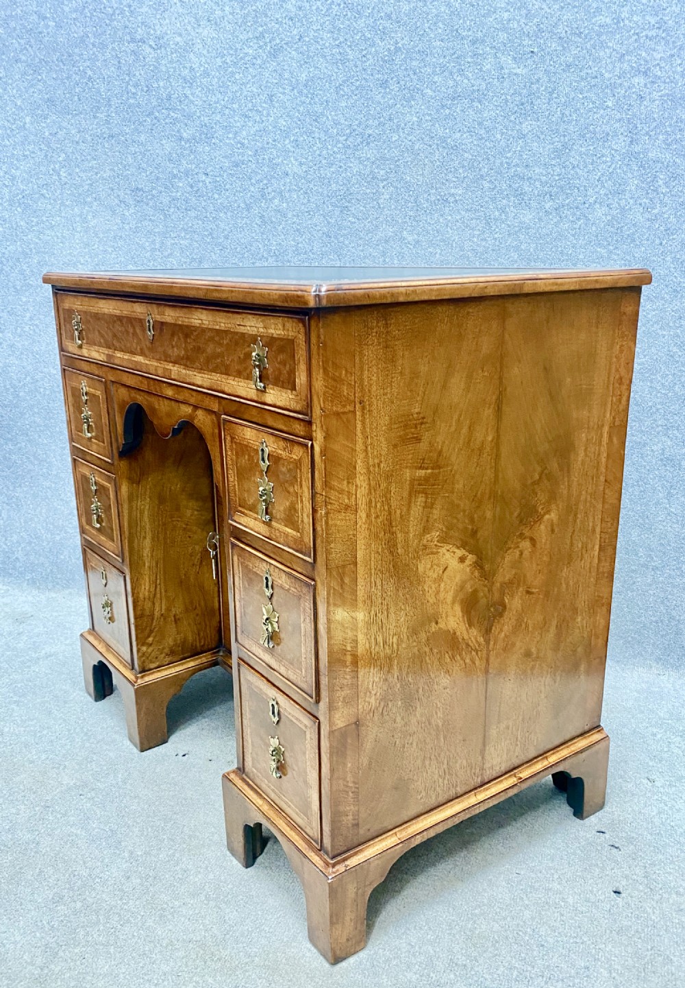 Small George I Style Walnut Desk View IV