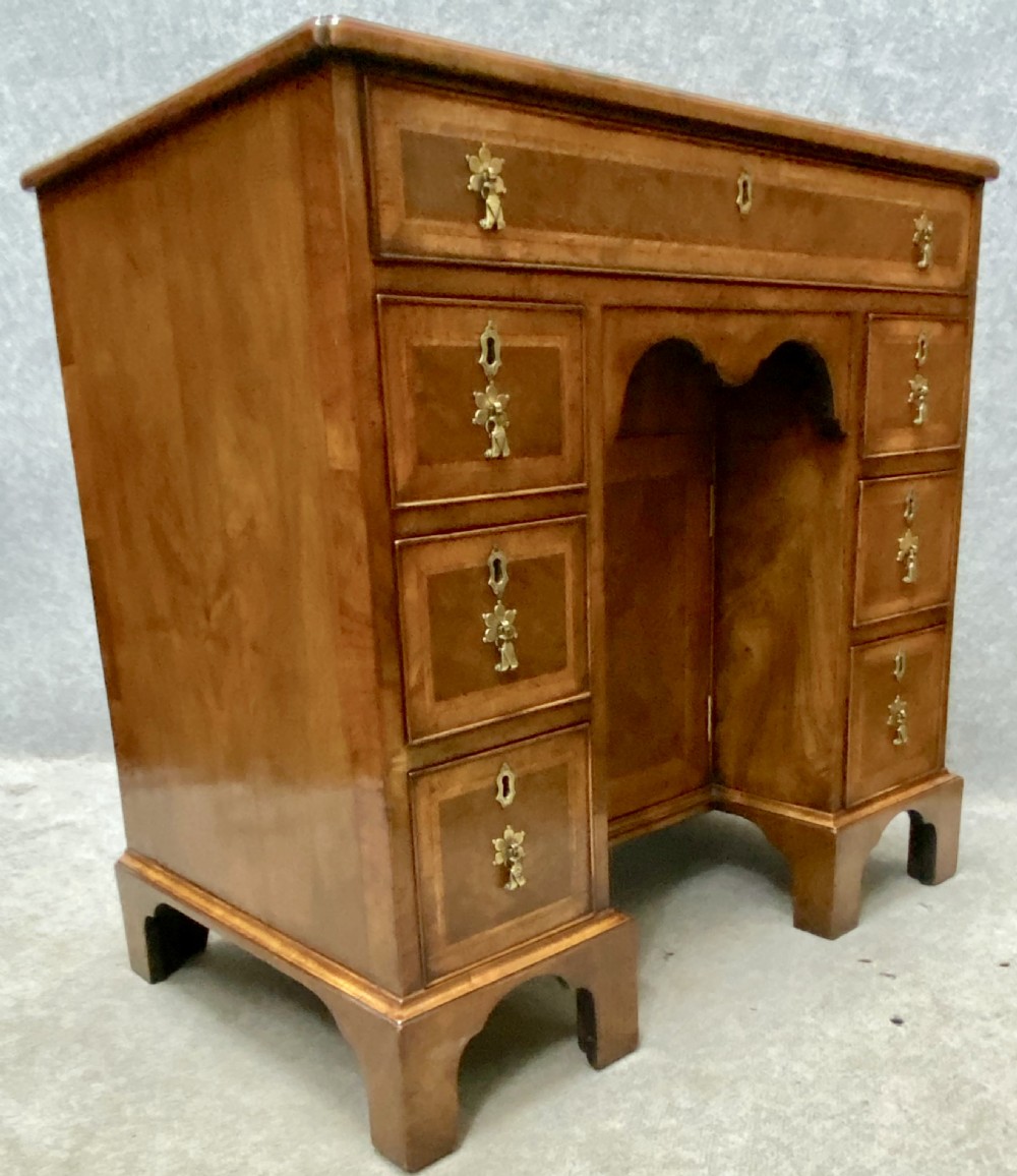 Small George I Style Walnut Desk View VI