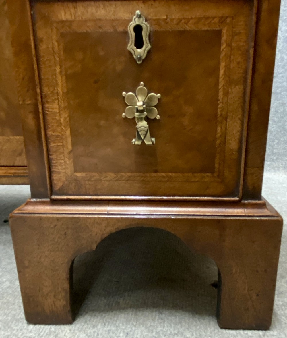 Small George I Style Walnut Desk View XI