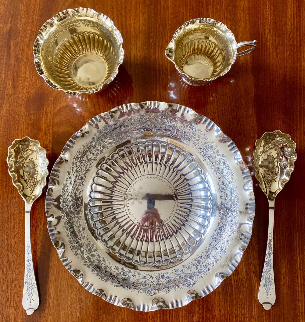 Good Edwardian Silver Plated Canteen View IX
