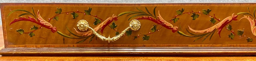 Fine Pair of Sheraton Revival Side Cabinets View VI