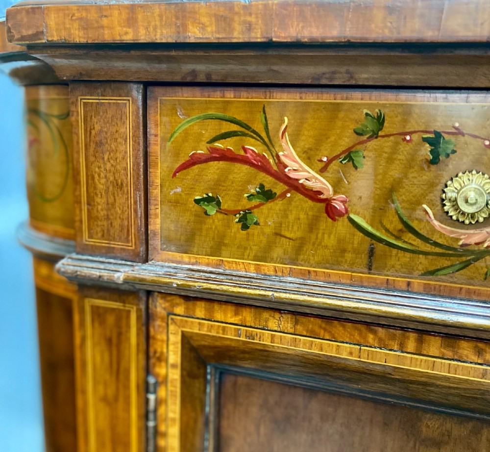 Fine Pair of Sheraton Revival Side Cabinets View X