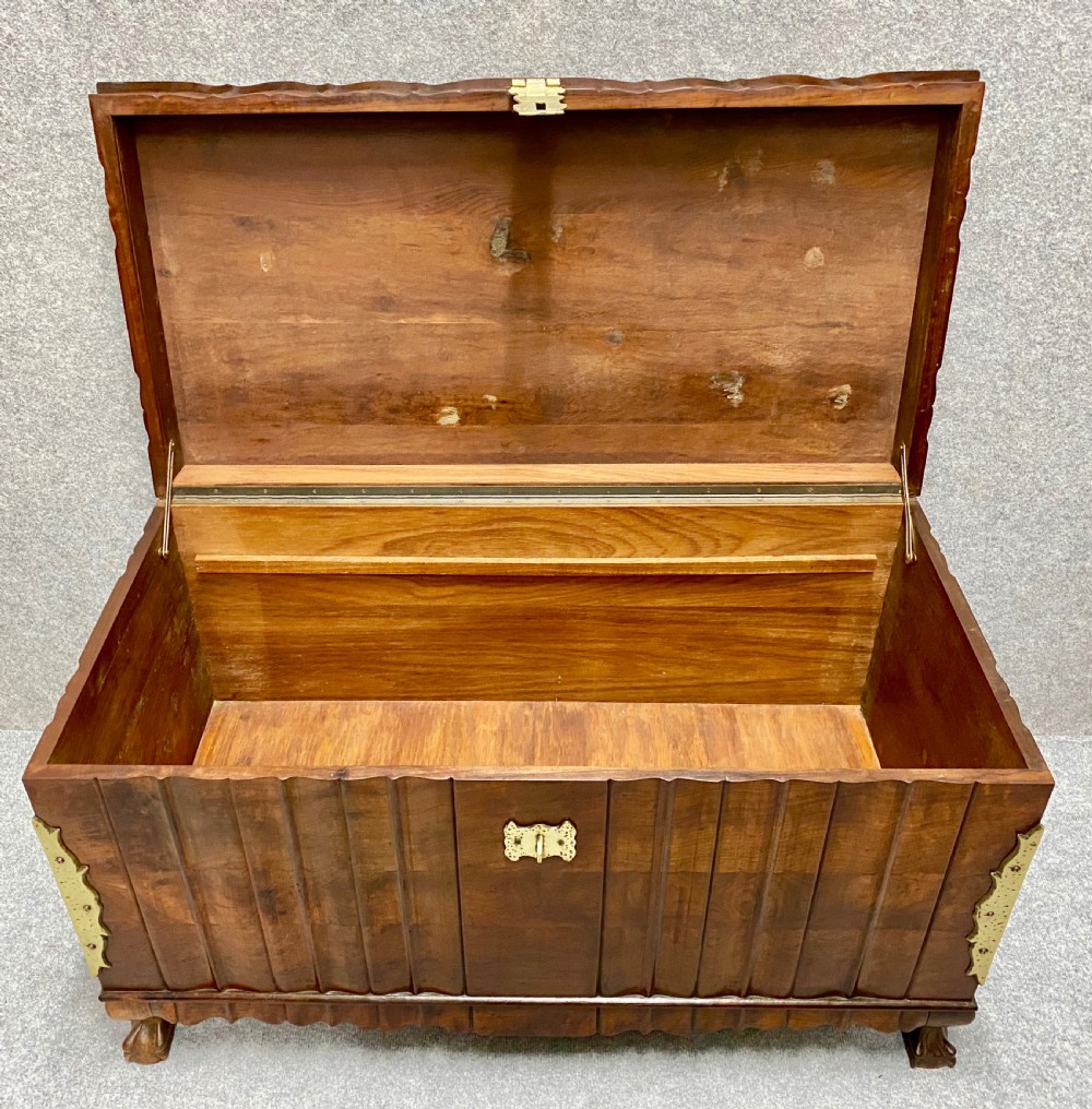 Anglo Indian Brass Bound Trunk View IV
