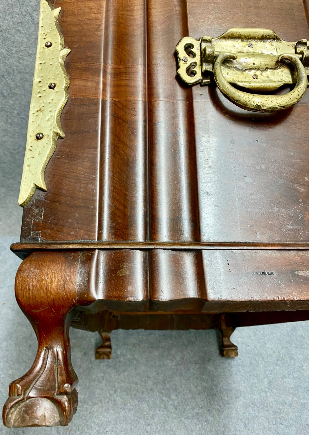 Anglo Indian Brass Bound Trunk View VII
