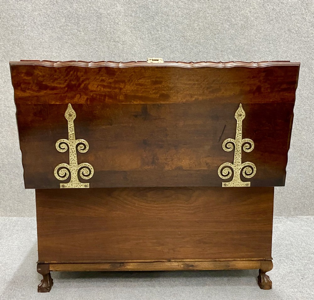 Anglo Indian Brass Bound Trunk View X