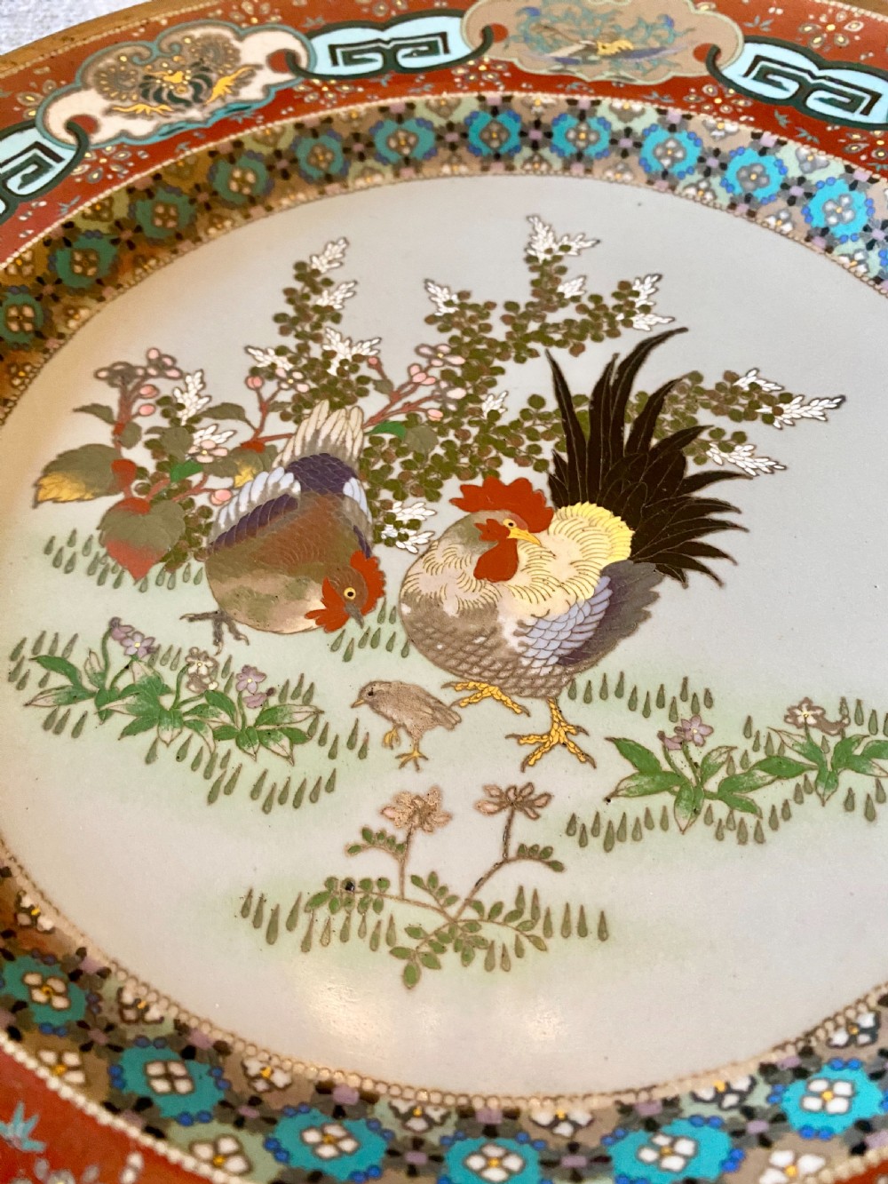 Cloisonne Charger View II