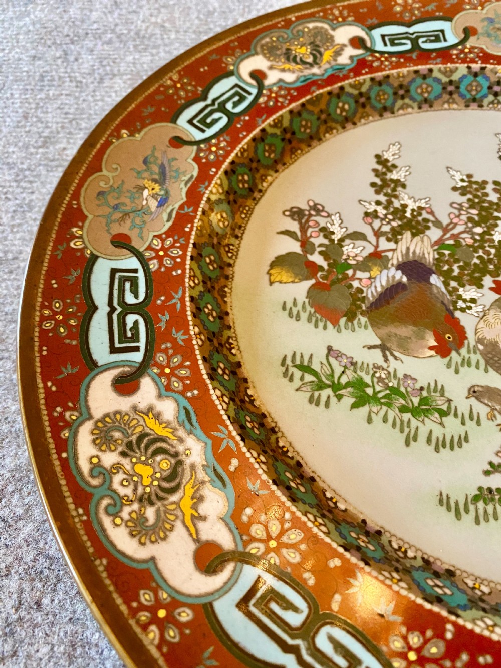 Cloisonne Charger View III
