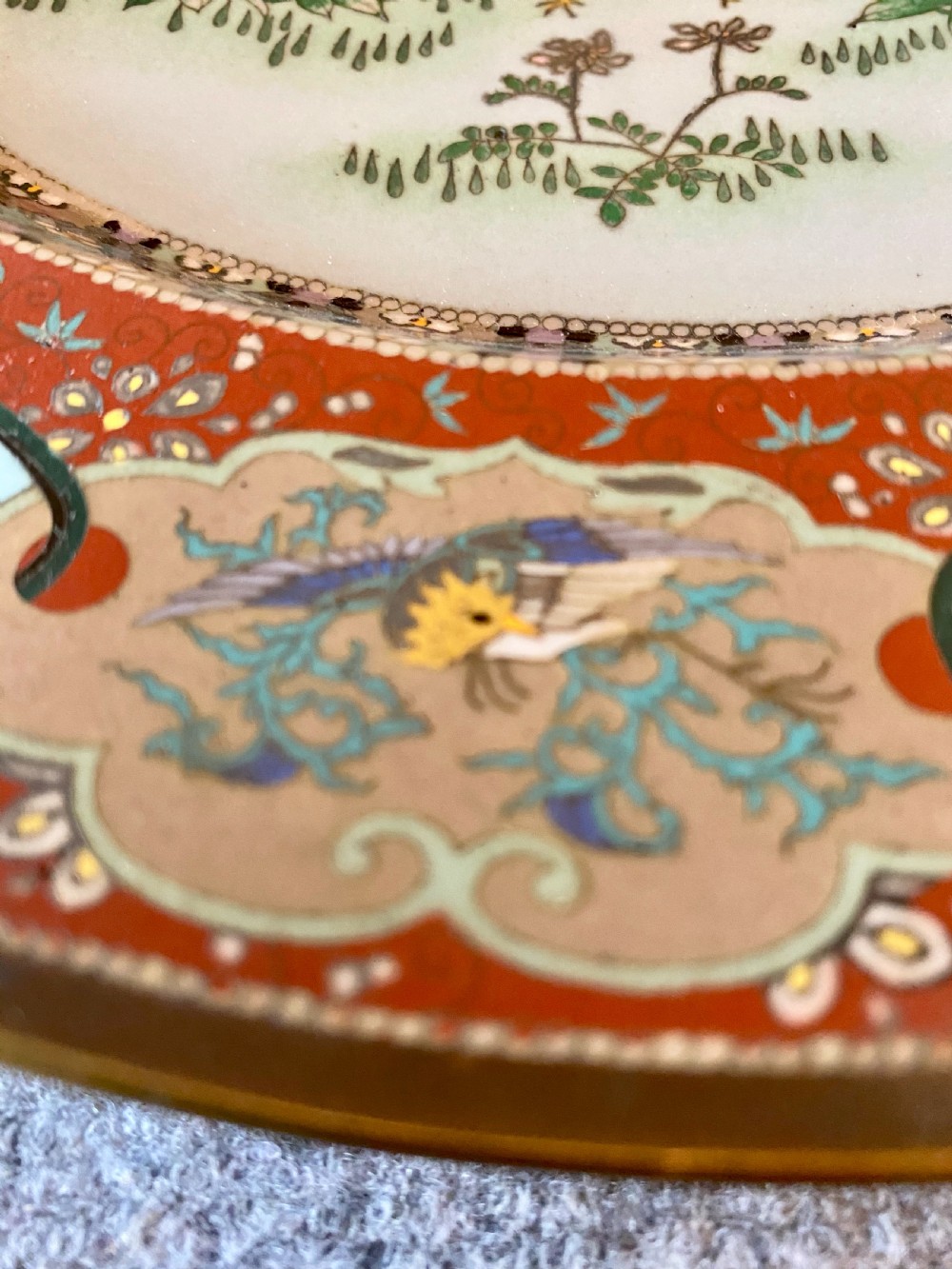Cloisonne Charger View VIII