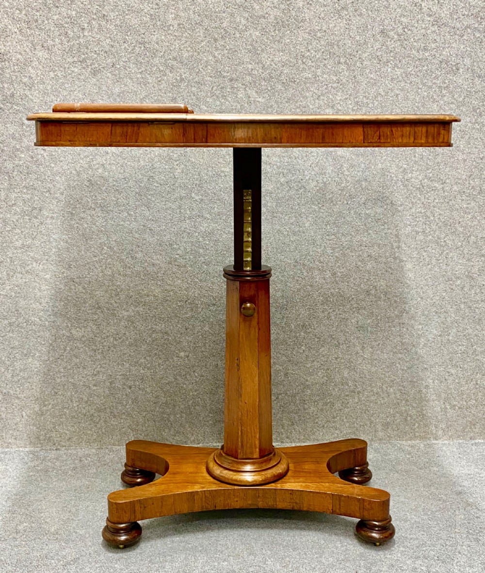 Good Quality Rosewood Metamorphic Reading Table View IV