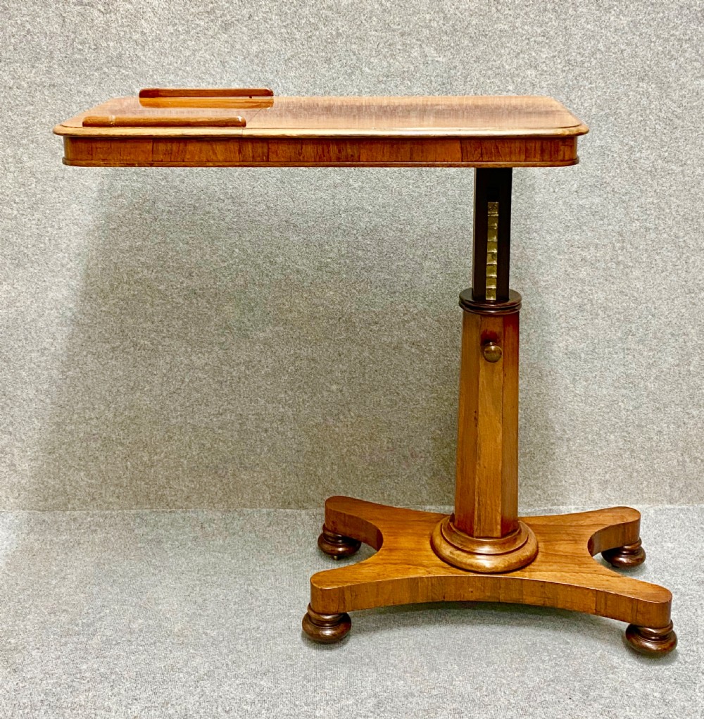 Good Quality Rosewood Metamorphic Reading Table View VI