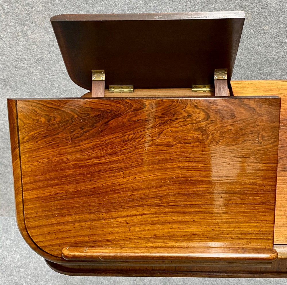 Good Quality Rosewood Metamorphic Reading Table View VIII