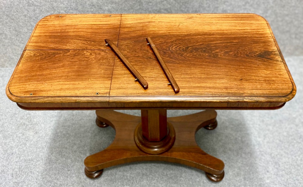 Good Quality Rosewood Metamorphic Reading Table View IX