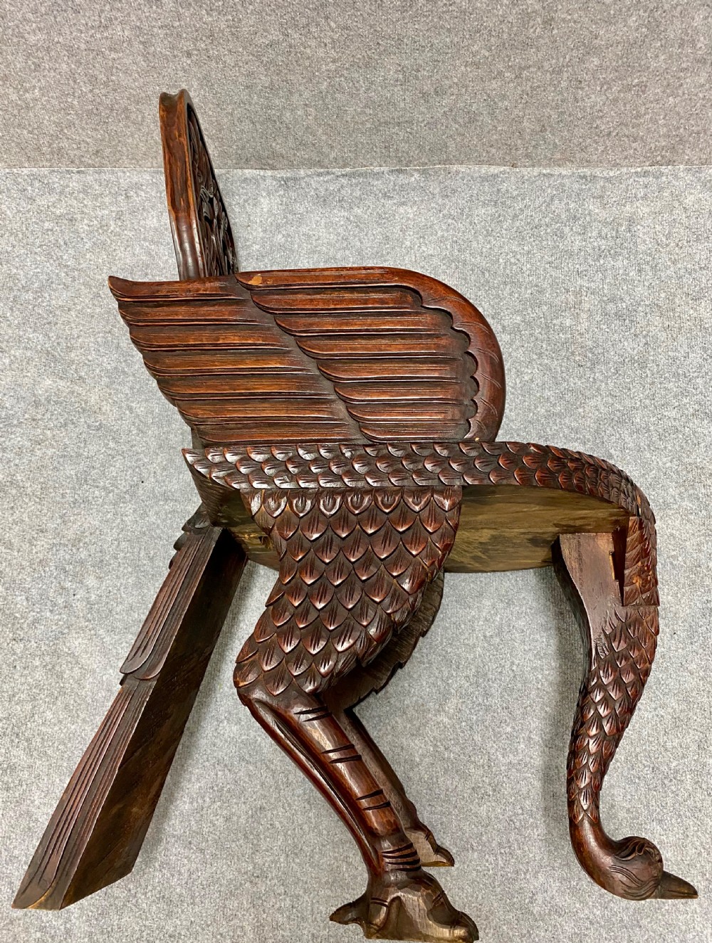 Anglo Indian Peacock Chair View II