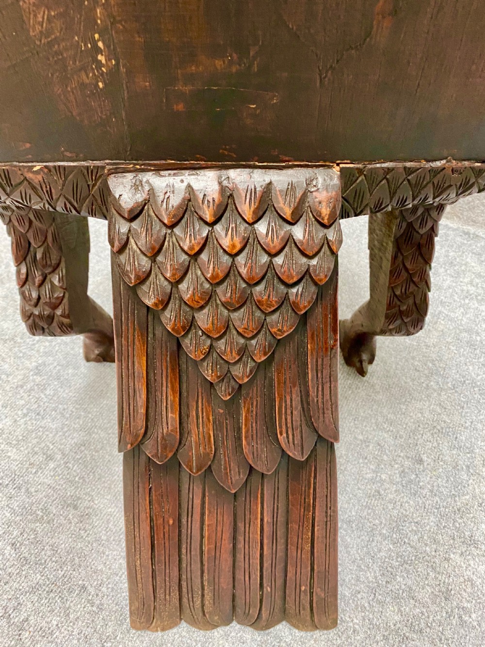 Anglo Indian Peacock Chair View VI