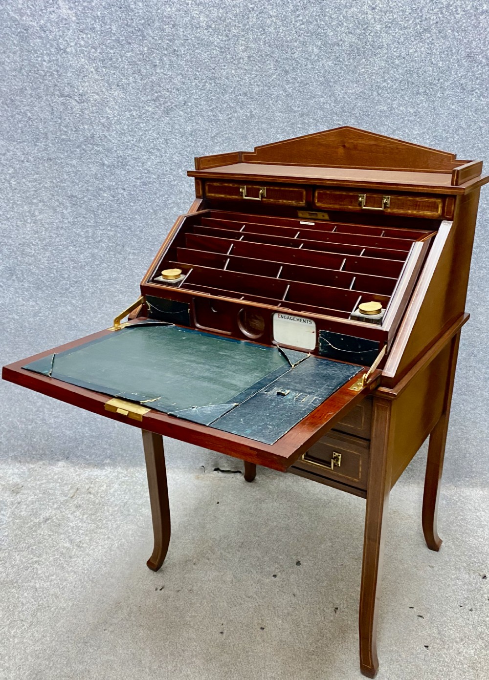Unusual Edwardian Moving Interior Bureau View II