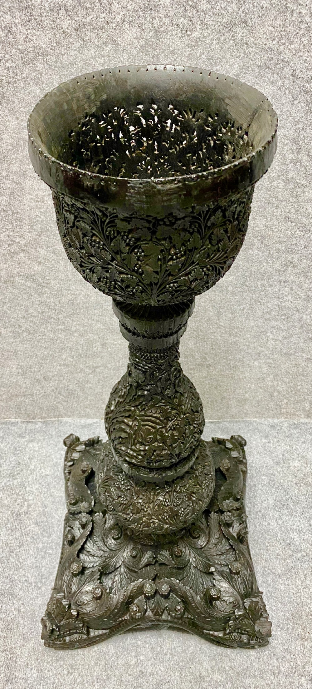 Interesting Anglo Indian Jardiniere Stand