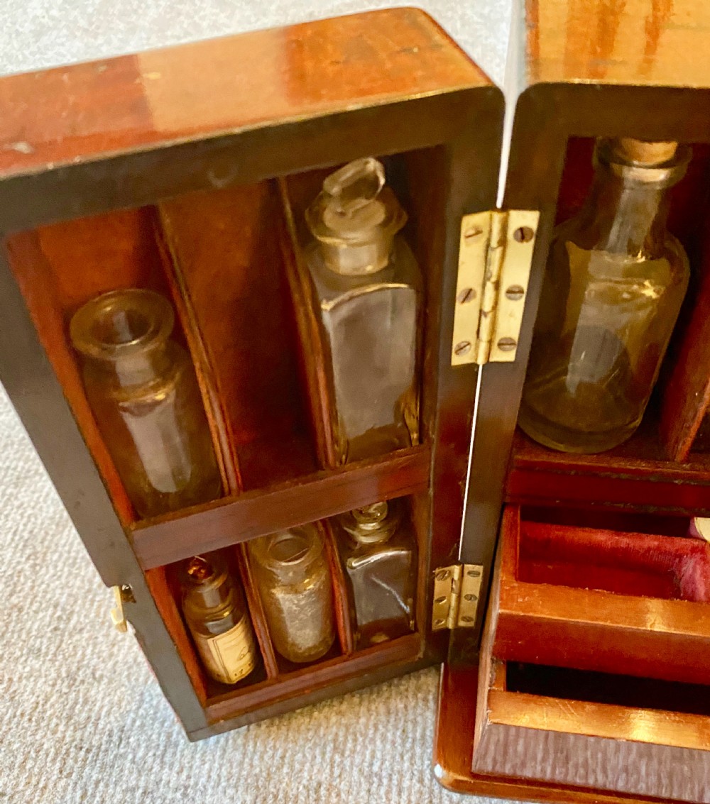 Small 19th. Century Apothercary Chest View IV
