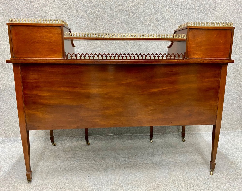 Stunning Inlaid Carlton House Desk View IX