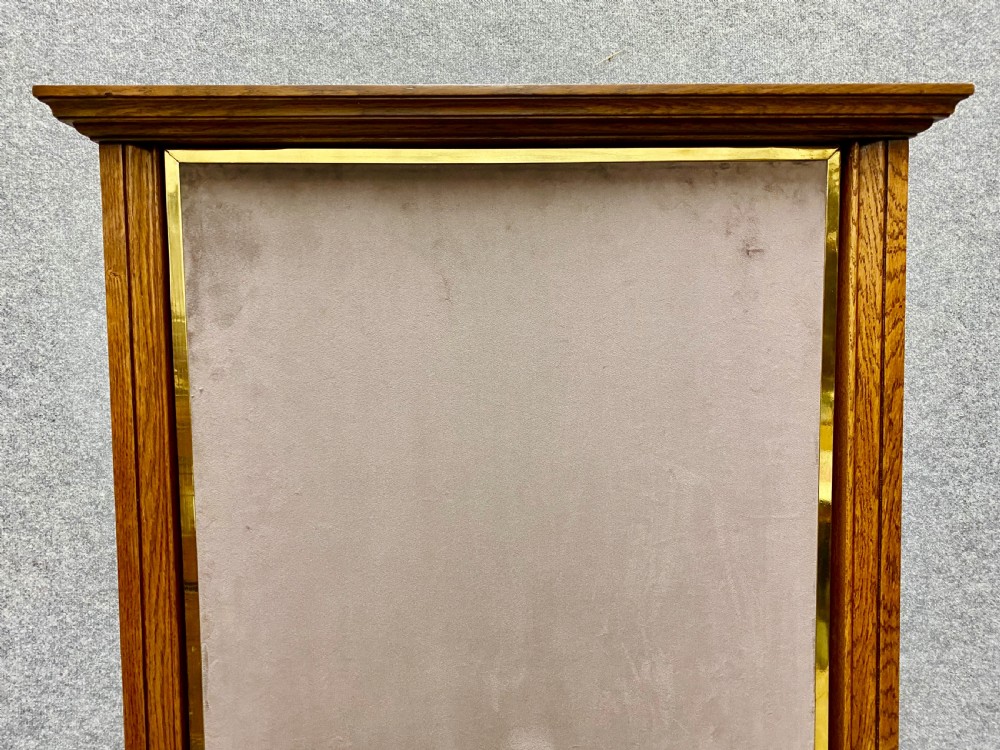 Miroir Brot  Attributed Triptych  Cheval Mirror View IX