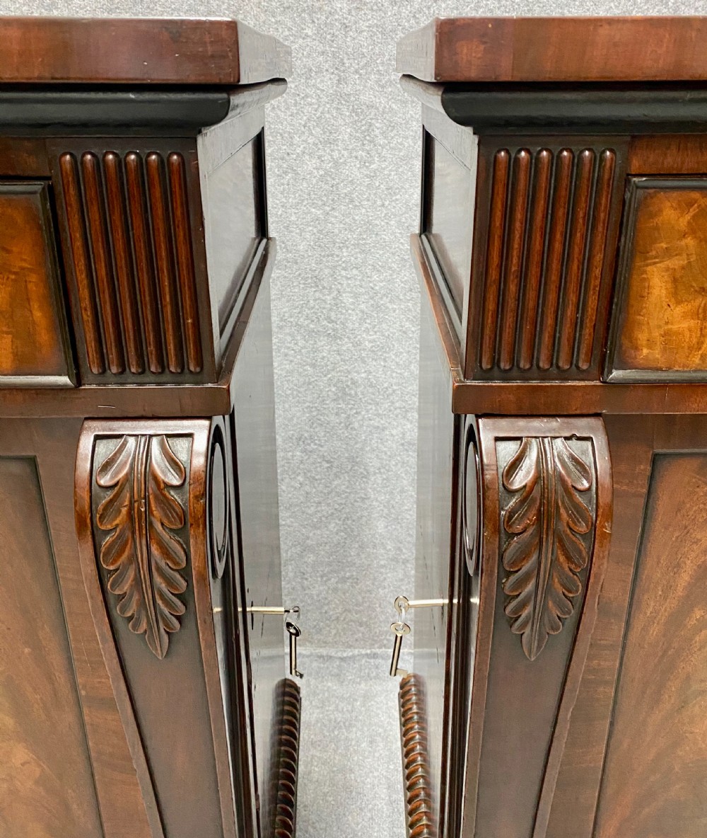 Superb Pair of Regency Pedestal Cabinets View XIV