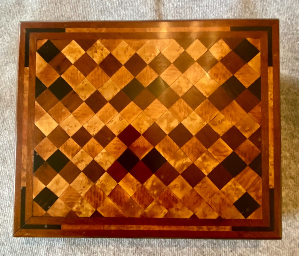 Victorian Specimen Woods Box View II