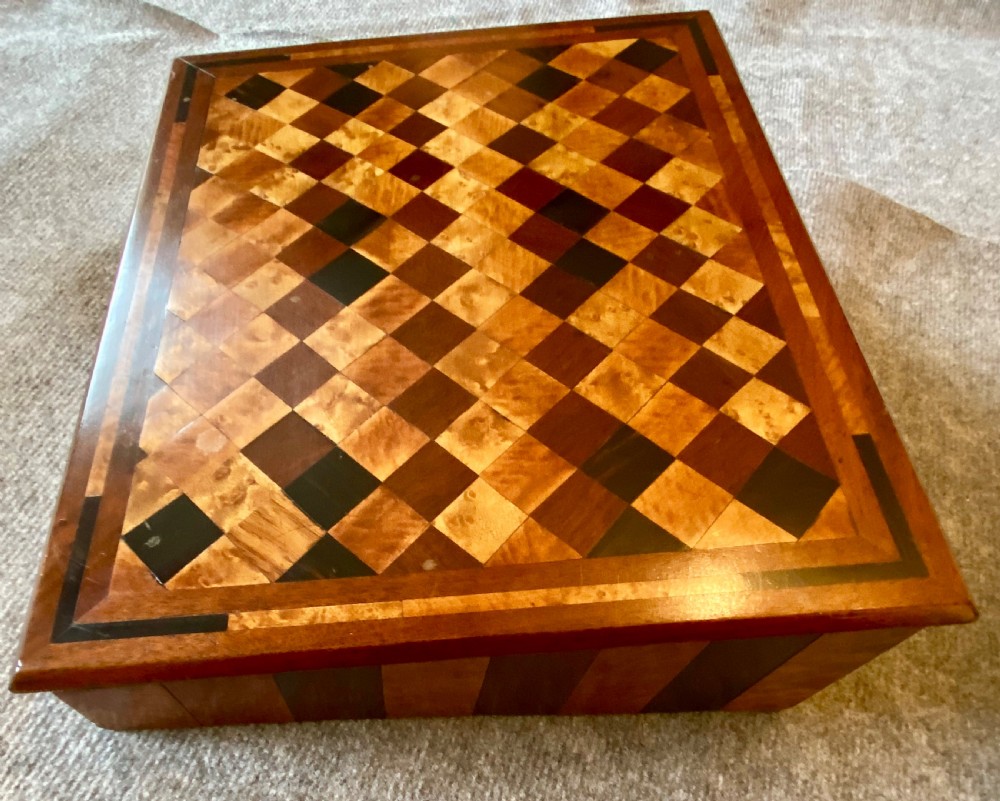 Victorian Specimen Woods Box View III