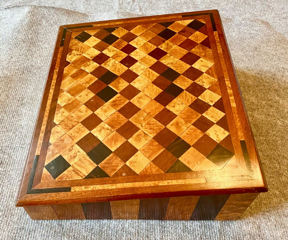 Victorian Specimen Woods Box View V
