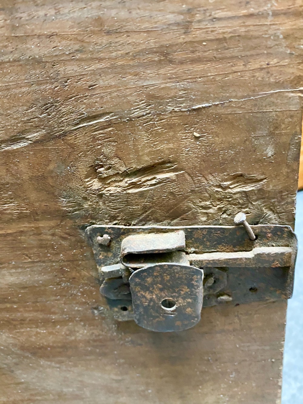 17th Century Catalan Walnut Cassone Chest View VI