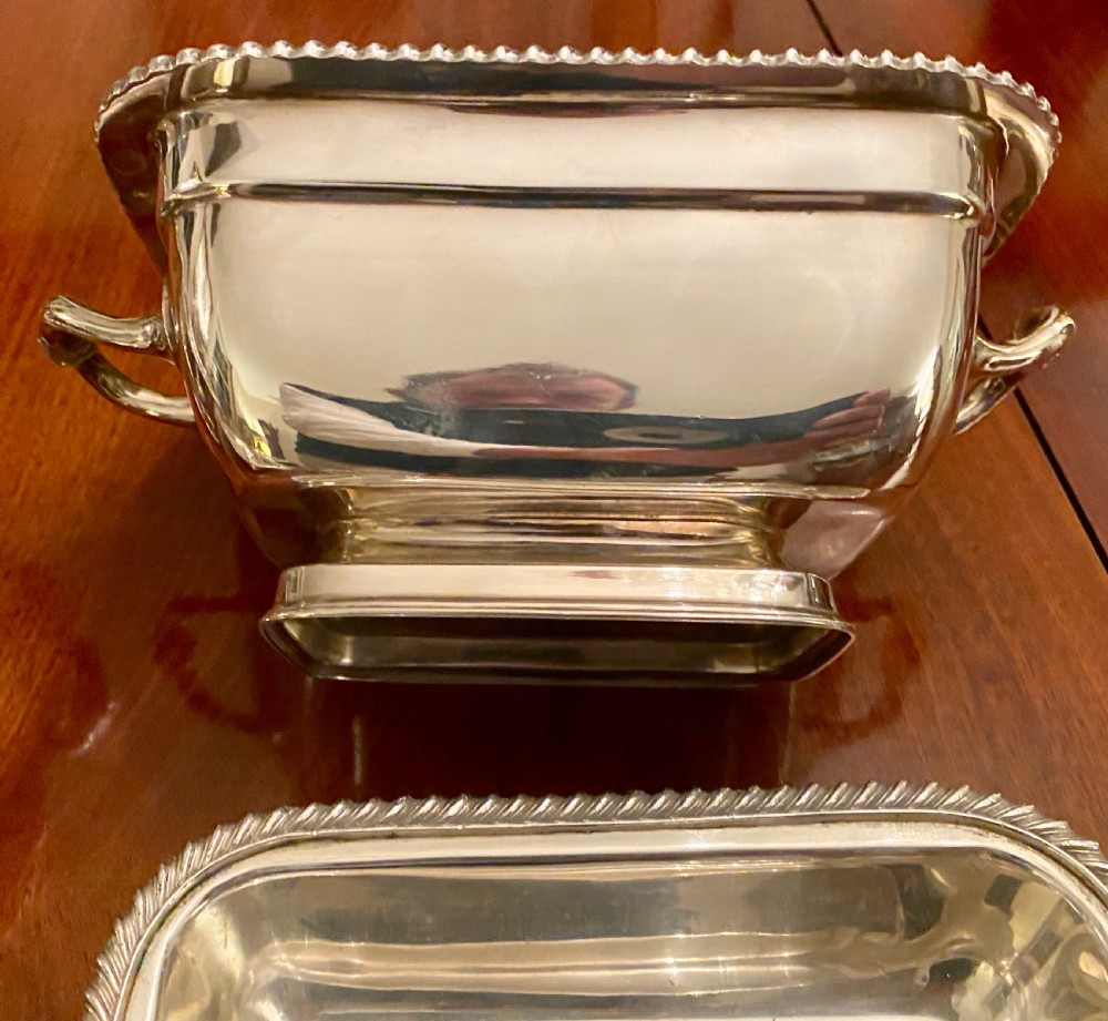 Good Pair of Silver Plated Entree Dishes View III