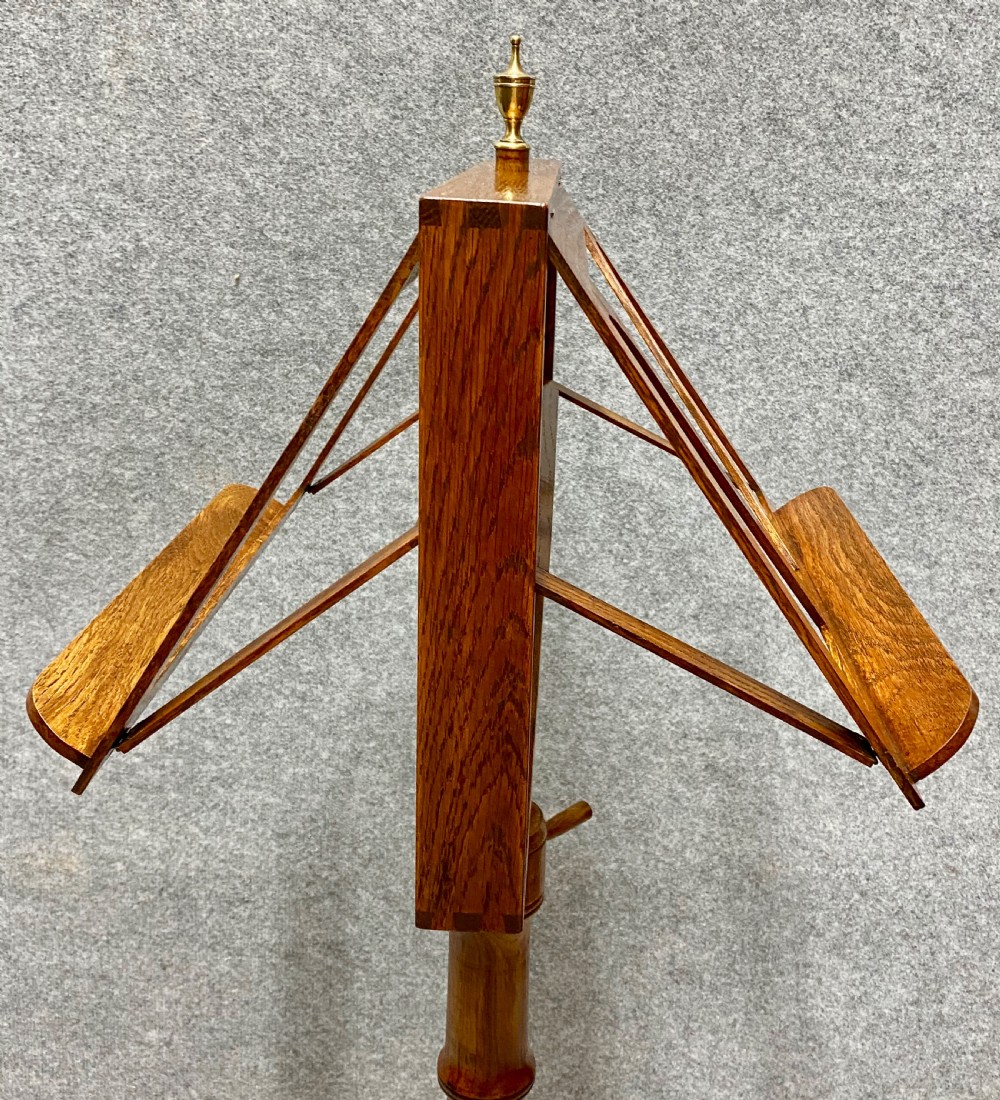 Oak Duet Music Stand View VIII