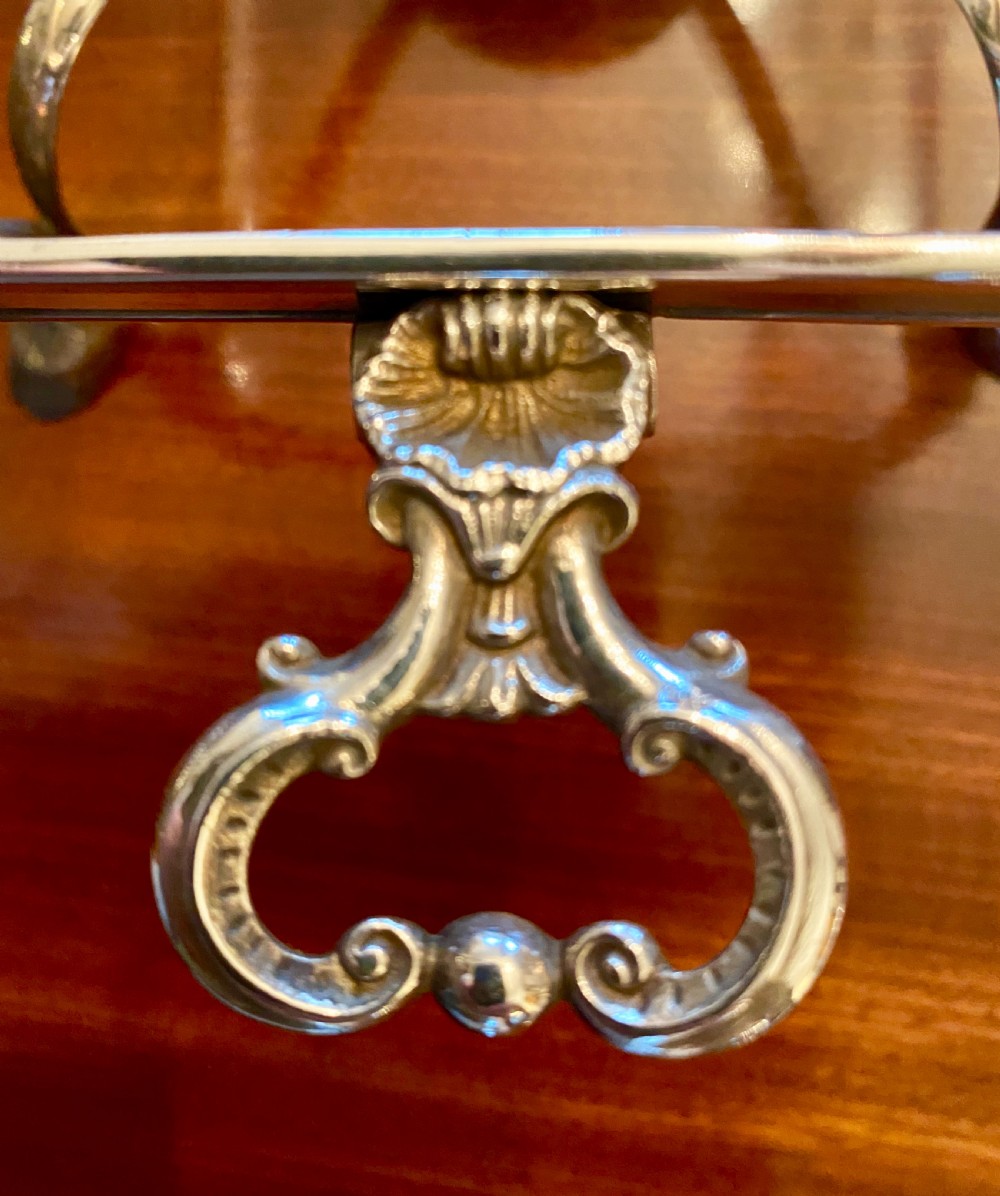 Silver Plated Entree Dish with Spirit Burner View VIII