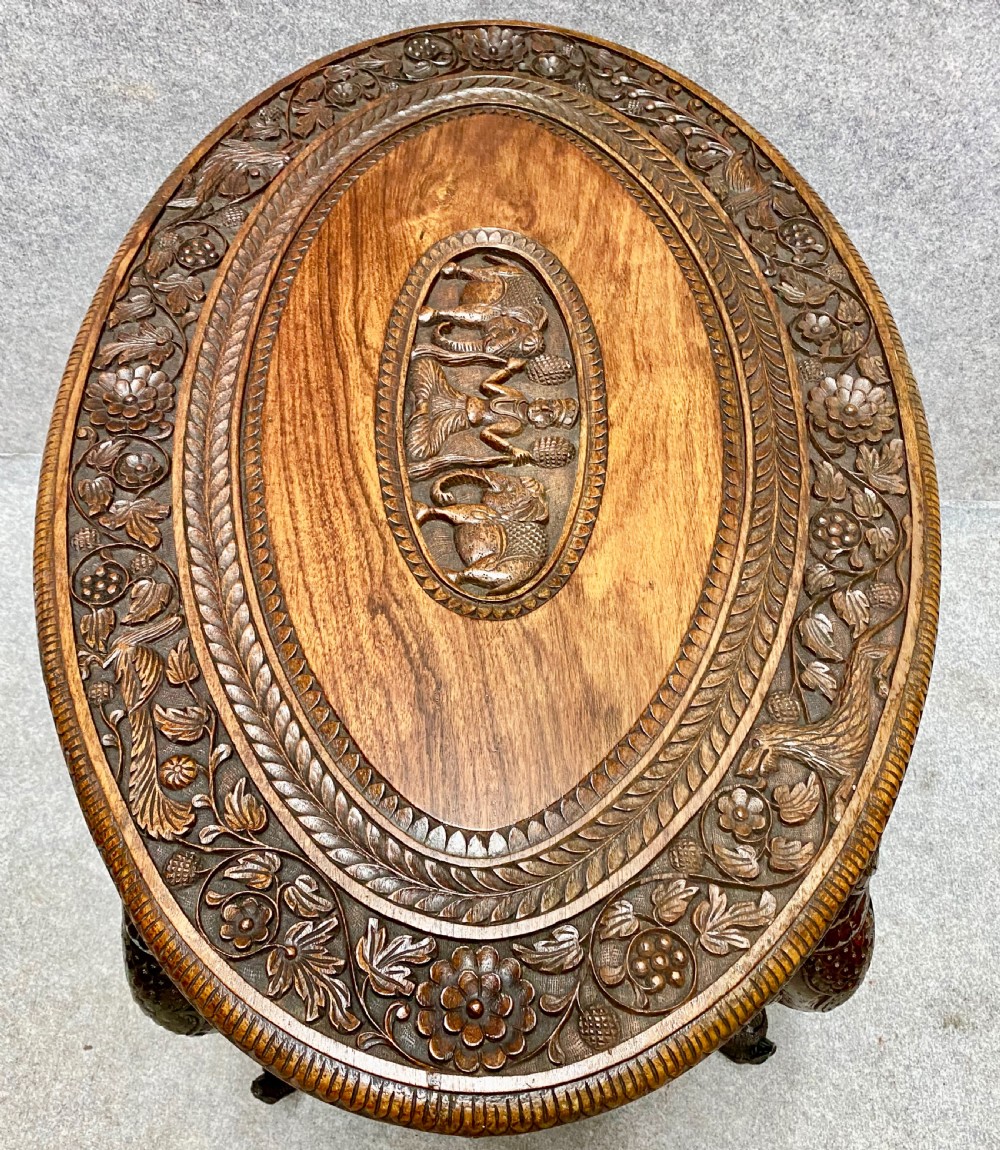 Anglo Indian Elephant Coffee Table View VIII