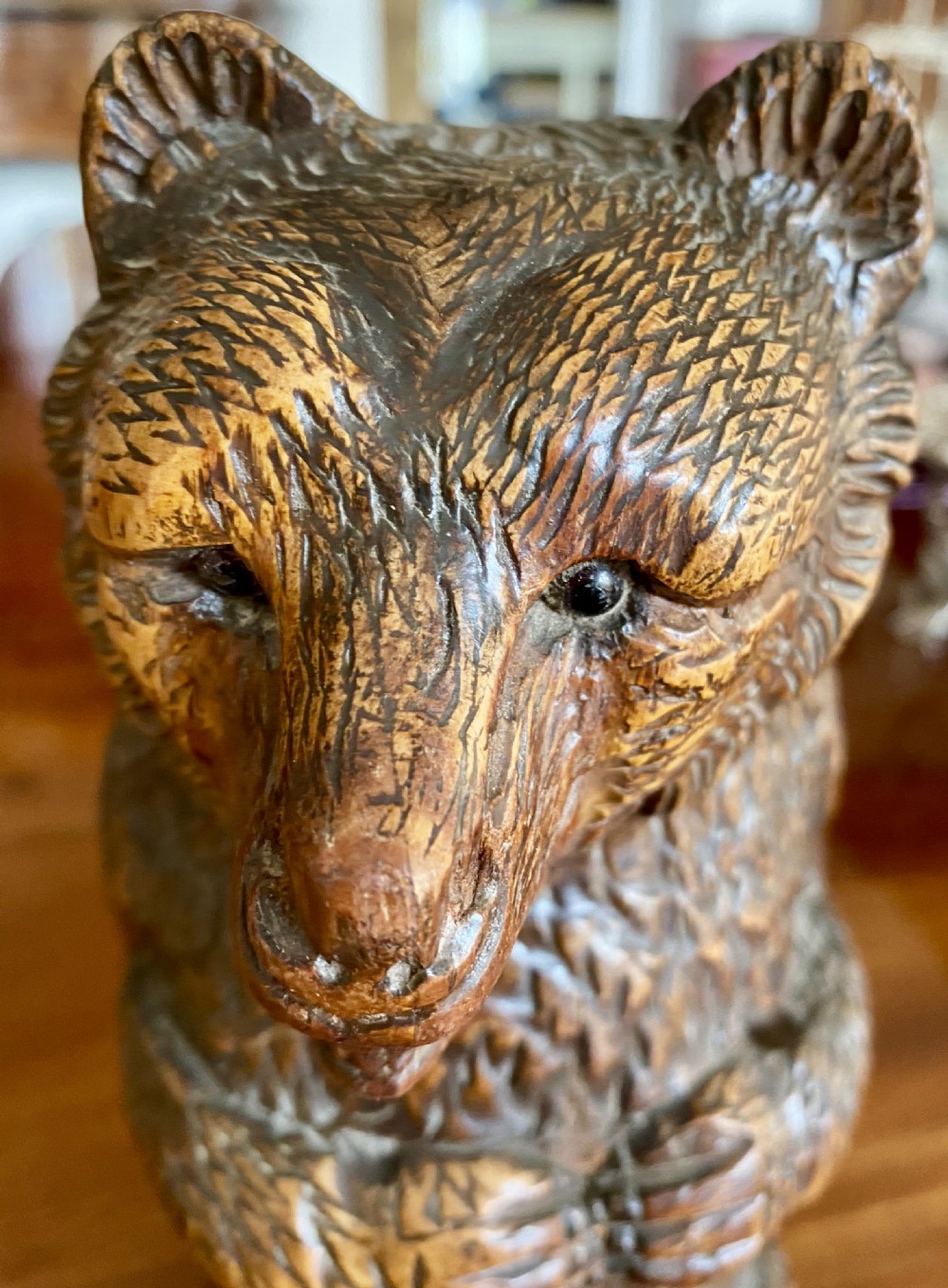 Antique Black Forest Bear View II
