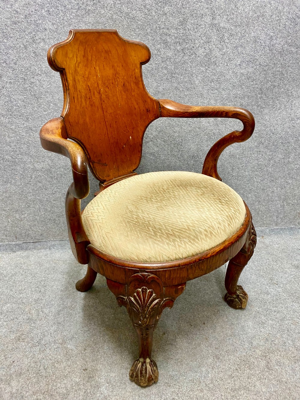 Gillows Library Chair for Restoration View III
