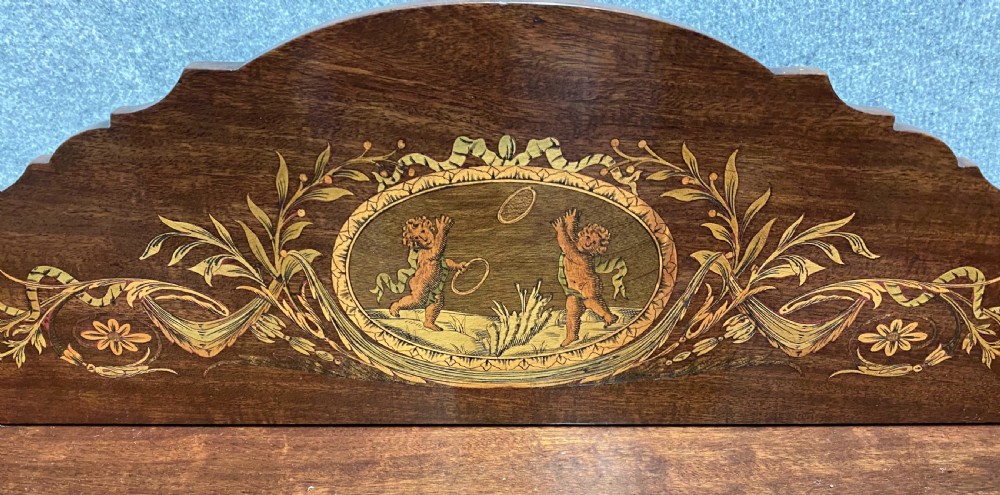 Fine Pair of Sheraton Revival Side Cabinets View VII