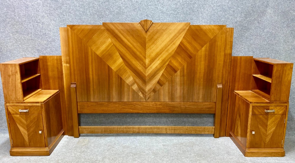 Stylish Art Deco Bed View XI