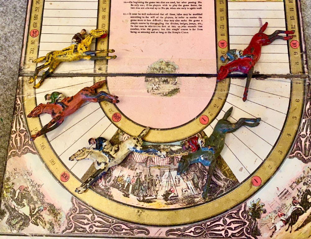 Complete Victorian Coromandel Wood Games Compendium View IV