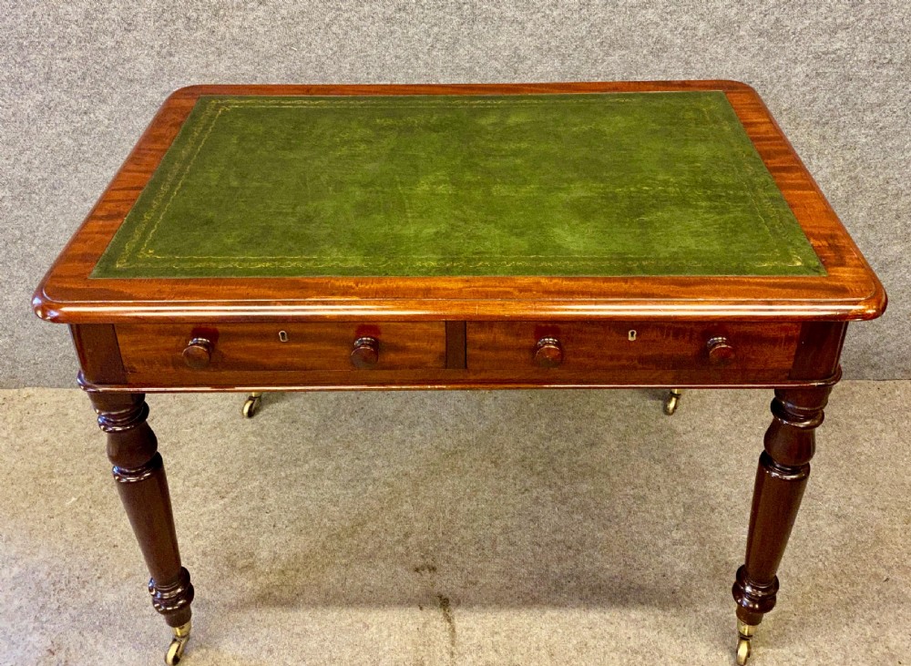 Good Freestanding Victorian Writing Table