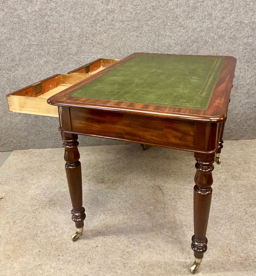 Good Freestanding Victorian Writing Table View II