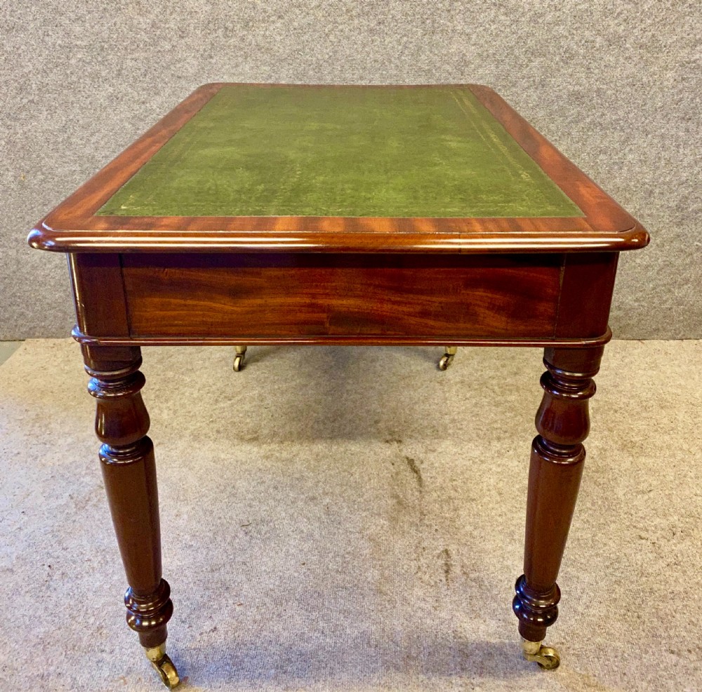 Good Freestanding Victorian Writing Table View VII
