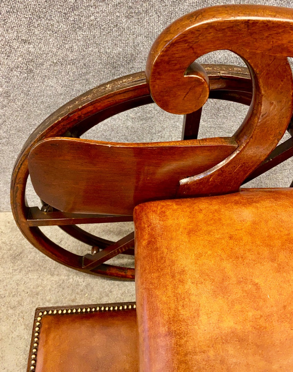 Unusual 19th.Century Wheelchair View VII