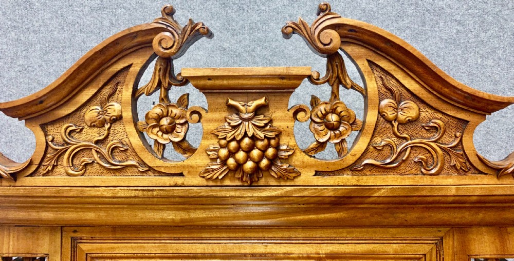 Rare Chinese Export Camphor Wood Campaign Dressing Chest View VI