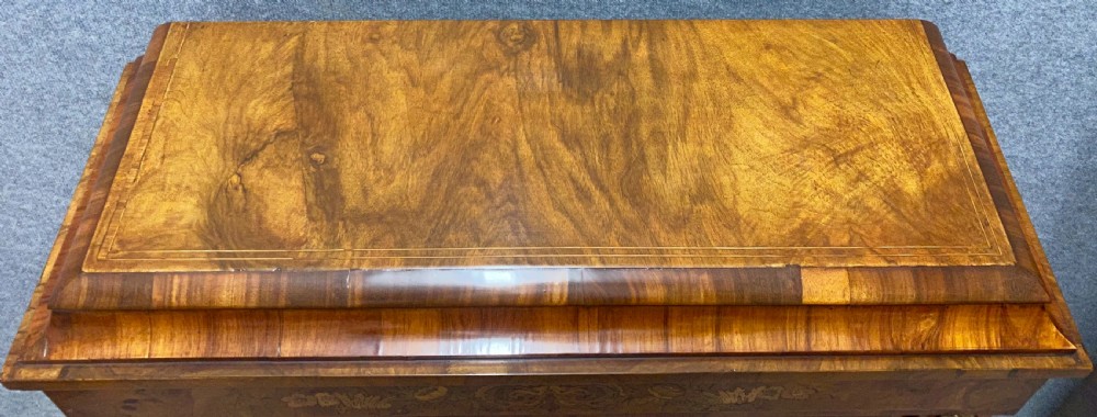Pair of Victorian Marquetry Inlaid Side Cabinets View VIII