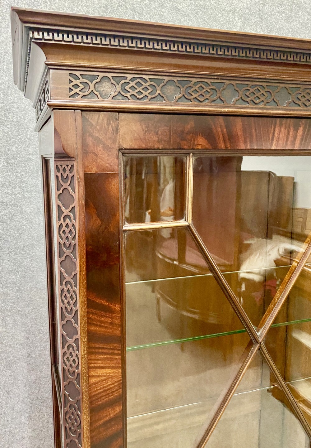 Edwardian Mahogany Display Cabinet View IV