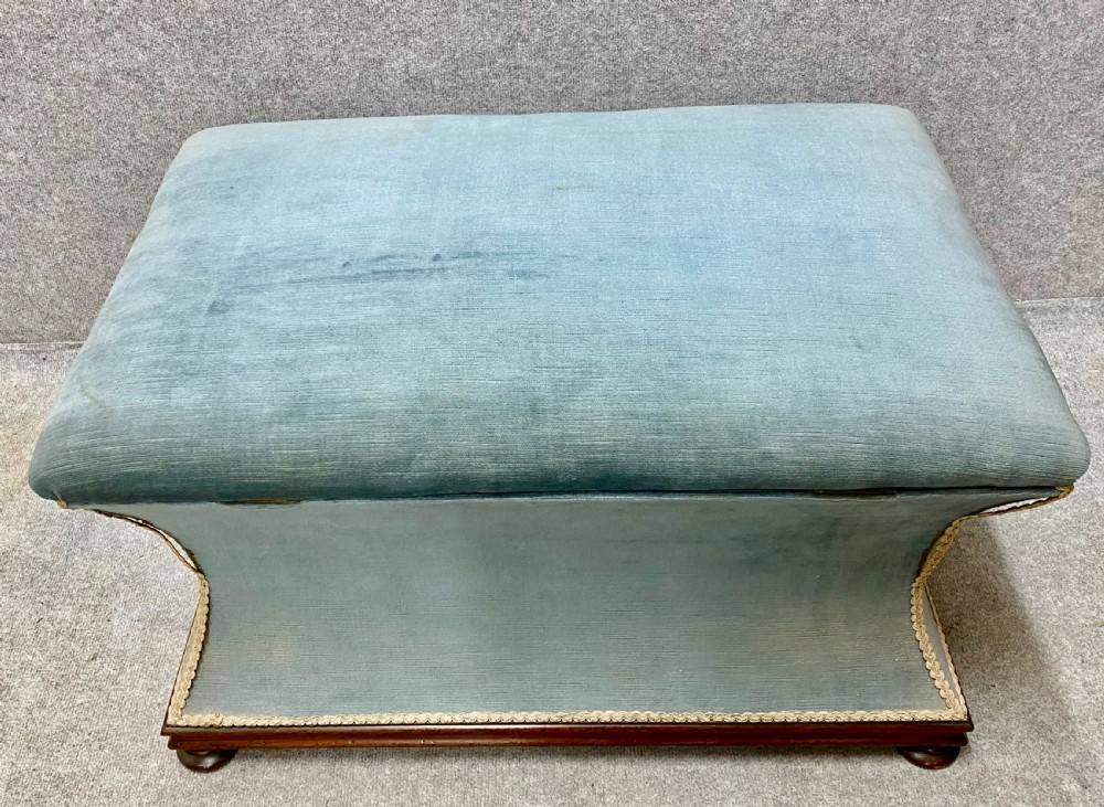 Victorian Ottoman View II