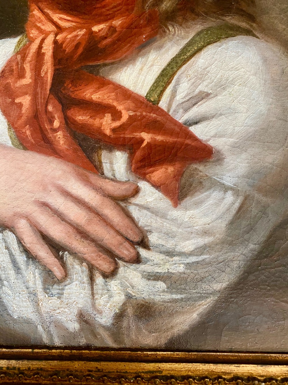 Attractive Painting of a Child  Att.or School of Friedrich von Amerling View V