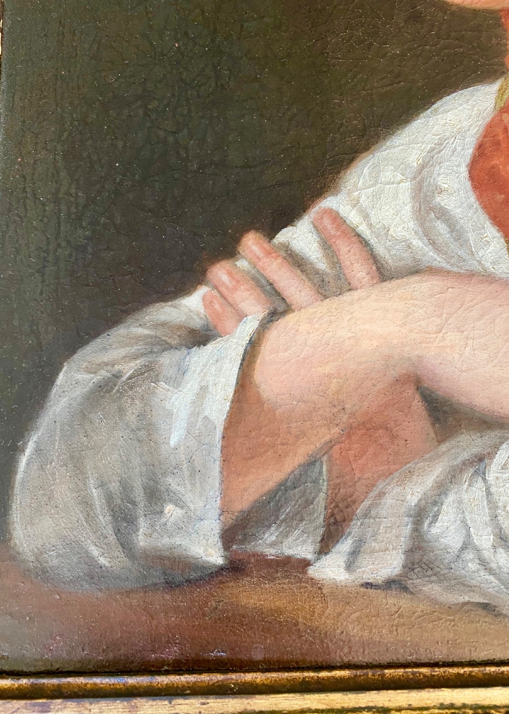 Attractive Painting of a Child  Att.or School of Friedrich von Amerling View VI