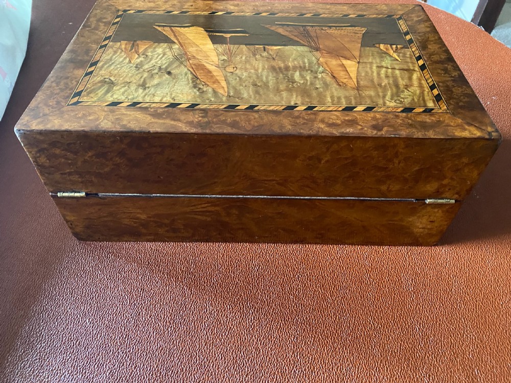 Unusual Trinity House Writing Box View VII