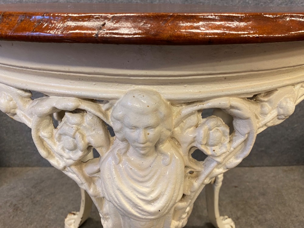 Victorian Cast Iron Conservatory Pub Table View VII