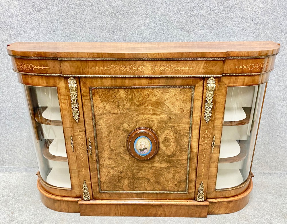 Victorian Side Cabinet Credenza